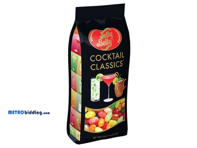 Lot 88-494230 - Jelly Belly Candy Gift Bag, Cocktail Classic, 7.5 oz.