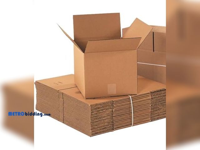 Lot 88-498644 - Lot of (10) 18 x 14 x 12" Corrugated Boxes