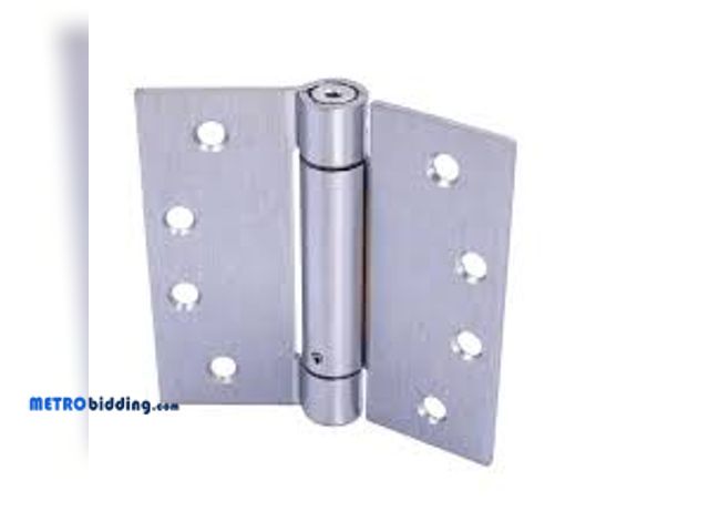 Lot 88-480985 - Everbilt 4 in. Square Radius Satin Nickel Commercial Grade with Ball Bearing Hinge