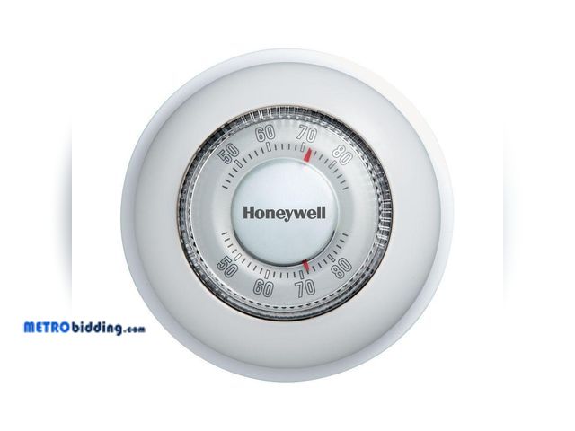 Lot 88-498014 - Honeywell CT87K1004/E1 Round Heat Only Thermostat - Quantity 1
