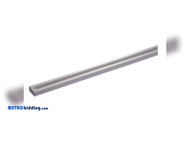 Lot 88-498643 - Hampton Bay 8 ft. 2400-Watt White Linear Track Lighting Rail Section 804999