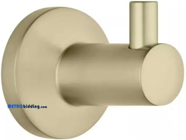 Lot 88-509350 - Single Knob Robe Hook in Matte Gold