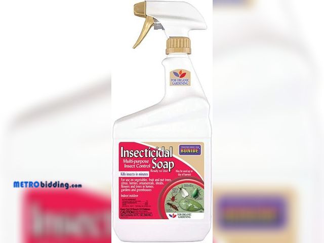 Lot 88-498474 - Bonide Insecticidal Soap, 32 oz Ready-to-Use Spray Multi-Purpose Insect Control for Organic Gardenin...