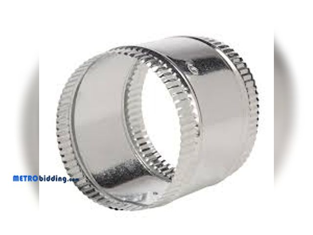 Lot 88-495585 - 8 in. Flexible Duct and Sheet Metal Connector Splice Collar