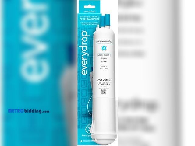 Lot 88-481394 - everydrop by Whirlpool Ice and Water Refrigerator Filter 3, EDR3RXD1, Single-Pack