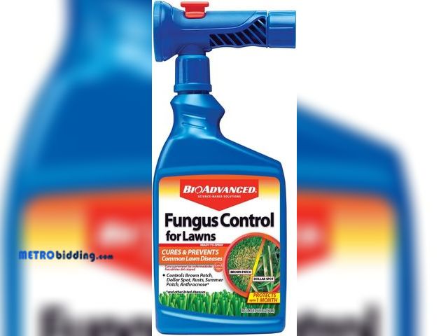 Lot 88-498320 - BioAdvanced Fungus Control for Lawns, Ready-to-Spray Fungicide for Lawns, 32 oz