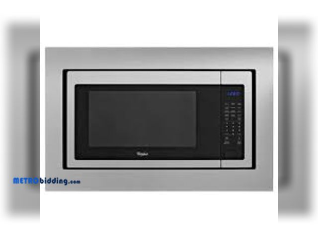 Lot 88-498814 - Maytag - 30" Trim Kit for Select Microwaves - Stainless Steel