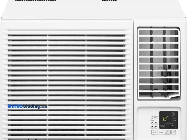 Lot 88-484965 - LG LW1223HR 12200 BTU Window Air Conditioner with 570 Square Feet Coverage, Quiet Operation, and LED...