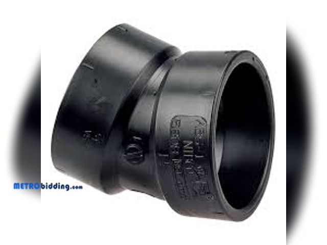 Lot 88-481141 - NIBCO 4 in. ABS DWV 22-1/2-Degree Hub x Hub Elbow C5808HD4
