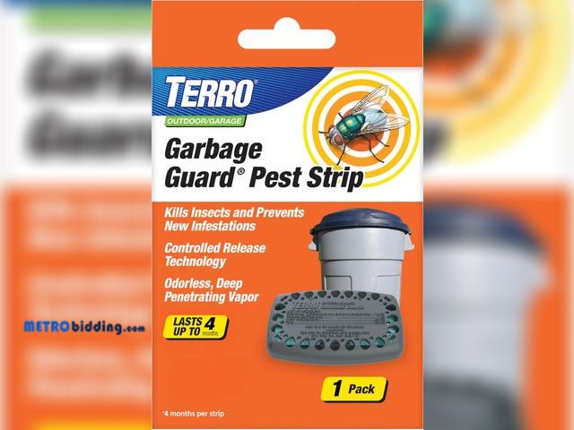 Lot 88-498431 - Terro T800 Garbage Guard Trash Can Insect Killer - Kills Flies, Roach, Maggots, Beetles, and Insects...