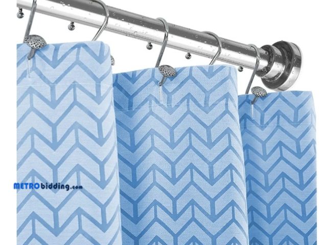 Lot 88-483155 - Chrsouly Shower Curtain Rod Tension - 26-76 Inch Never Rust Non-Slip Spring Tension Curtain Rod No D...