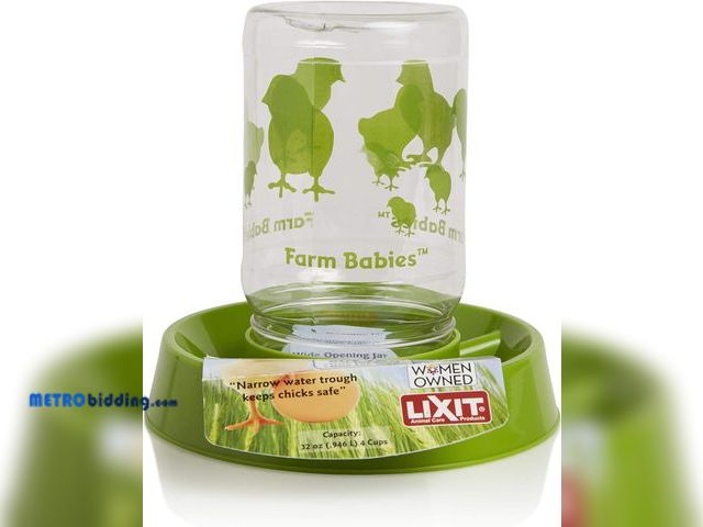 Lot 88-497597 - Lixit Baby Chick Feeder or Waterer (Pack of 1)