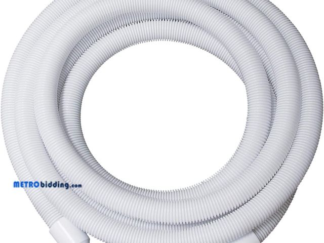 Lot 88-498172 - Poolmaster 32227 Above-Ground Swimming Pool Vacuum Hose, 1-1/4-Inch x 27-Feet, Neutral