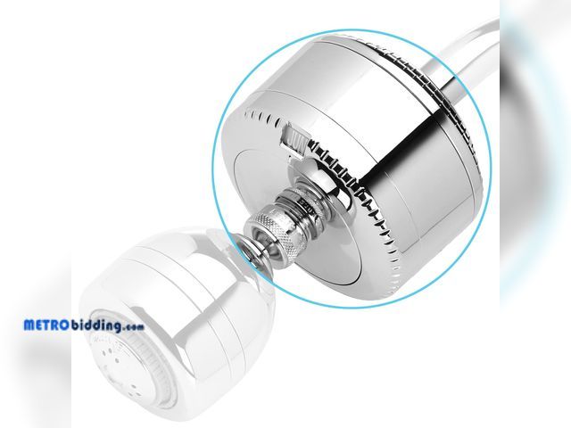 Lot 88-484345 - Sprite Industries SL2-CM Slim-Line 2 Universal Shower Filter, 1.5 pounds, Chrome