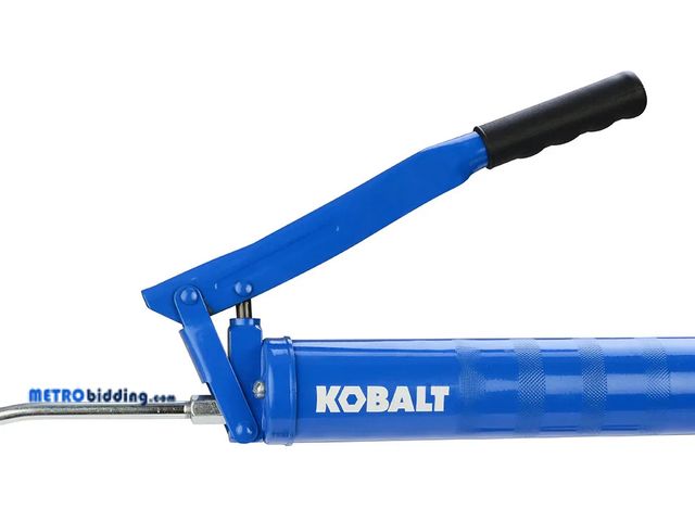 Lot 88-501659 - Kobalt Lever Manual Grease Guns 6-in KB321, missing hose