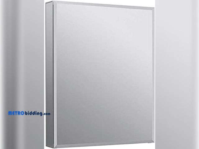 Lot 88-481437 - Kohler 20" x 24" Beveled Mirrored Medicine Cabinet