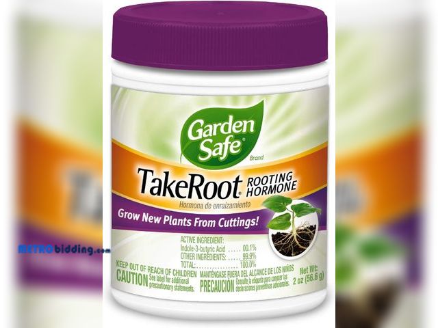 Lot 88-498081 - Garden Safe Take Root Rooting Hormone, Promotes Rooting, Grow New Plants From Cuttings, 2 Ounce