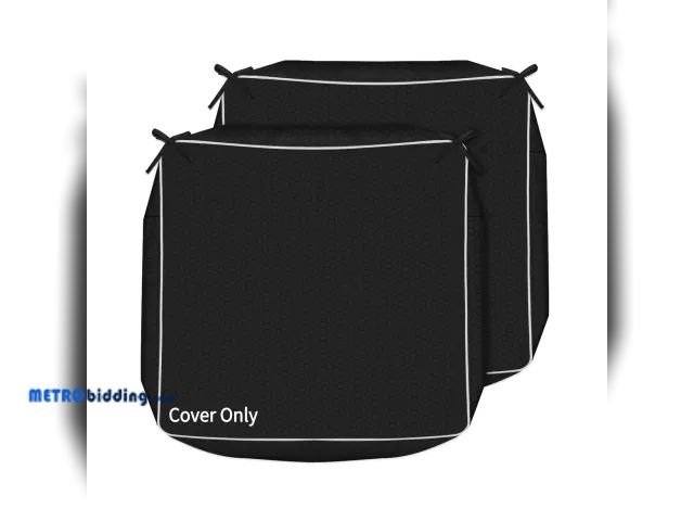 Lot 88-498261 - COSHNIBI Patio Cushion Covers 24'' X 24'' X 4'', Waterproof and Fade-Resistant Outdoor Cushion Cover...