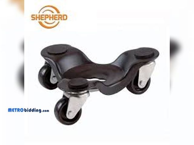 Lot 88-492707 - Shepherd 12 in. 300 lb. Capacity Steel Furniture Moving Dolly (3-Pack) 9442-3