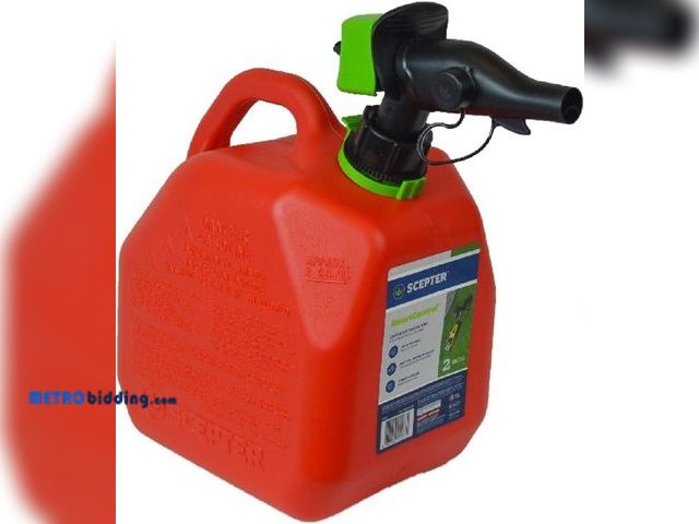 Lot 88-482507 - Scepter Fr1g201 Gas Can, Red, 2 Gallon