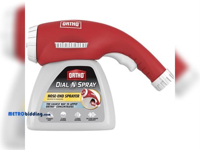 Lot 88-498473 - Ortho® Dial 'N Spray Multi-Use Hose-End Sprayer - Single - Red