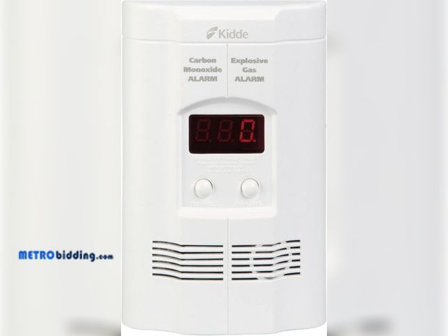 Lot 88-498429 - Kidde Carbon Monoxide Detector, Propane, Natural, Methane, &amp; Explosive Gas Alarm, Plug-In Wall w...