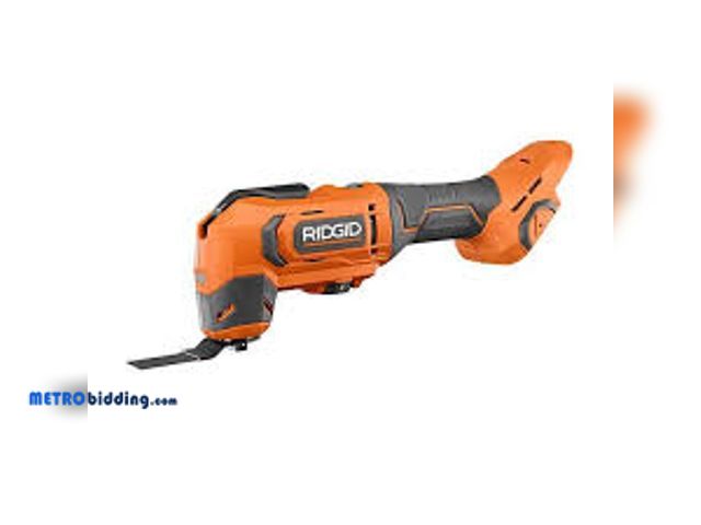 Lot 88-491654 - RIDGID 18V Cordless Oscillating Multi-Tool (Tool Only) R86241B