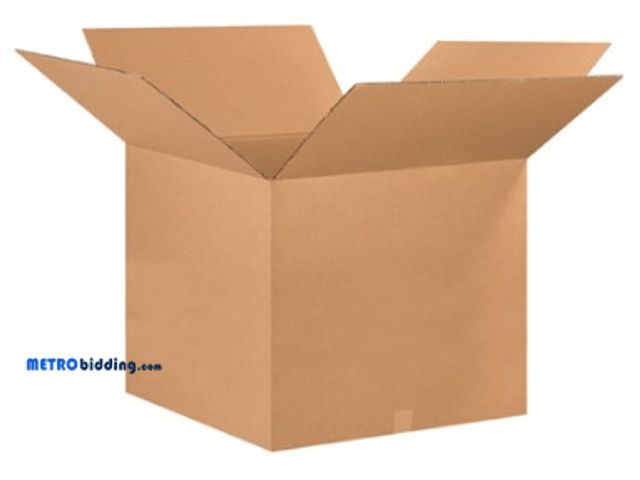 Lot 88-492798 - Lot of (9) SHP26266 - Flat Corrugated Boxes, 26 x 26 x 6