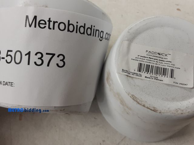 Lot 88-501373 - Stoneware Lidded Stellon Denture Pot , Lot of 5