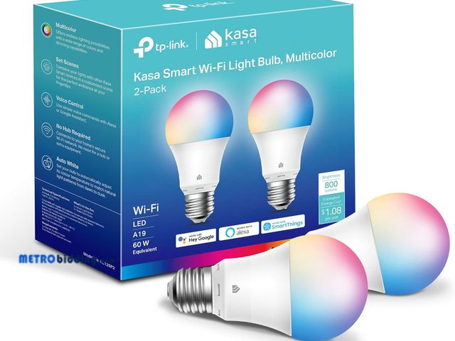 Lot 88-498545 - Kasa Smart Light Bulbs, Full Color Changing Dimmable Smart WiFi Bulbs Compatible with Alexa and Goog...