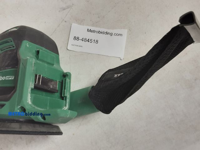 Lot 88-484518 - Metabo 5-inch cordless orbit sander  with dust bag collector
*DOES NOT INCLUDE BATTERY*
