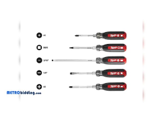 Lot 88-492031 - HUSKY 5 PIECE Torx Acetate Screwdriver Set T10, T15, T20, T25, T30
