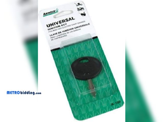 Lot 88-498919 - Arnold IK-100 Univ Ignition Key, No Size, Black