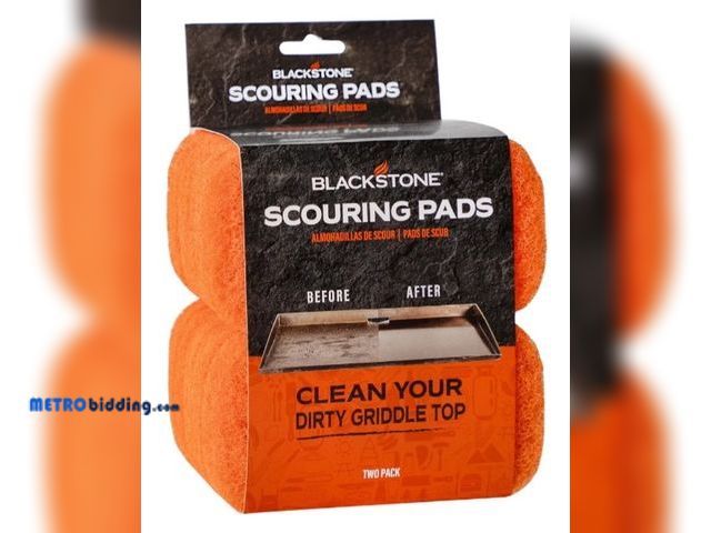 Lot 88-502161 - Blackstone Griddle Scrub Pads (Pack of 10), 5063, BBQ Grill &amp; Cooktop Scouring Scrubbers – Heavy...