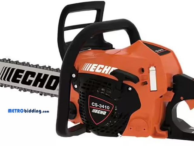 Lot 88-493223 - Echo CS-3410-16 16 in. 34.4 cc Gas 2-Stroke Rear Handle Chainsaw with Automatic Chain Oiler, unused