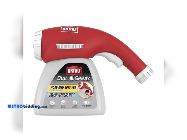 Lot 88-482407 - Ortho Dial N Spray Hose End Sprayer | For Liquid Weed and Insect Killer, Fungicide, Fertilizer with ...