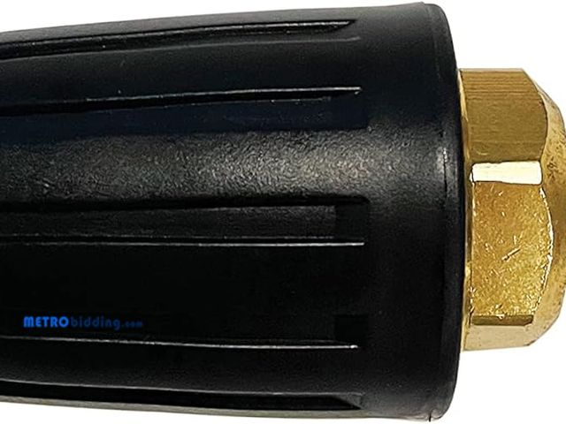 Lot 88-Universal Turbo Pressure Washer Nozzle, 1/4-Inch Quick Connect, Hot- or Cold-Water Use - Universal Turbo Pressure Washer Nozzle, 1/4-Inch Quick Connect, Hot- or Cold-Water Use