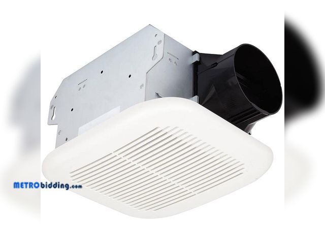 Lot 88-501696 - Utilitech 1.5-Sone 100-CFM White Bathroom Fan ENERGY STAR