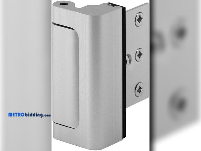 Lot 88-498040 - Prime-Line U 10827 Door Reinforcement Lock – Add Extra, High Security to your Home and Prevent Unaut...