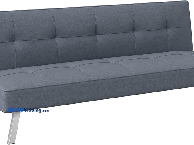 Lot 88-498739 - Serta Carson Convertible Sofa in Light Gray Fabric Upholstery MSRP: $213.99