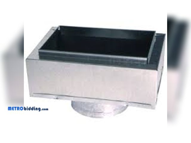 Lot 88-496476 - Master Flow 8 in. x 4 in. to 4 in. Insulated Register Box