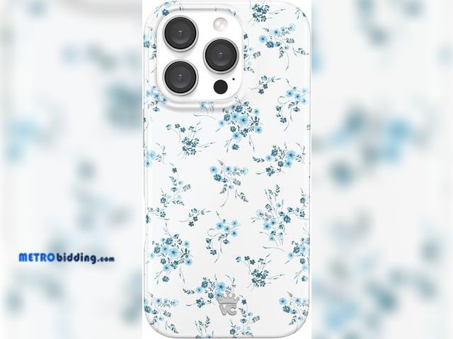 Lot 88-501432 - VELVET CAVIAR for iPhone 16 Pro Case Coquette Flowers - Compatible with MagSafe