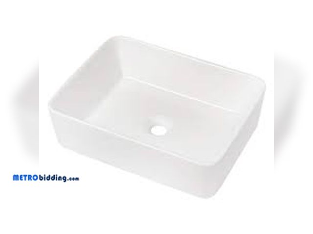 Lot 88-492960 - Vessel - Bathroom Vanity Tops, 20"x40" vanity top for tile &amp; vessel sink