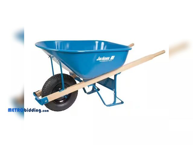 Lot 88-484256 - Jackson
6 cu. ft. Steel Wheelbarrow
