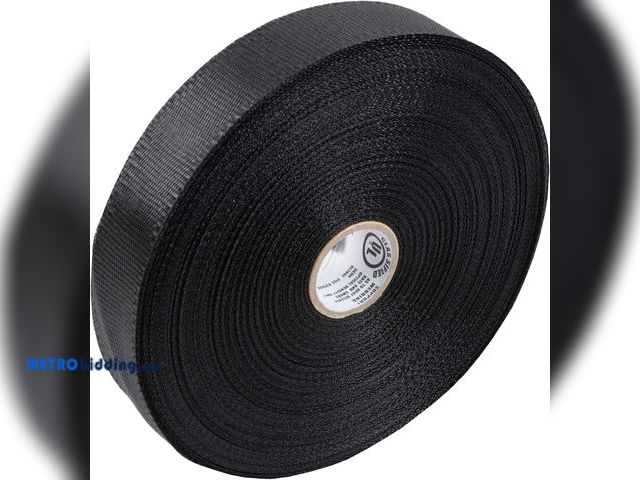 Lot 88-495767 - Cambridge Duct Support Webbing 300-ft x1 3/4-in, Black