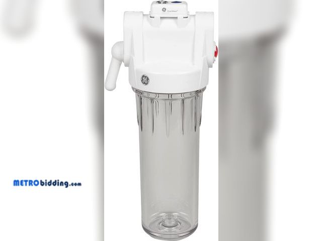 Lot 88-482320 - GE Whole House Water Filtration System, Reduce Sediment, Rust &amp; More, Install Kit &amp; Accessor...