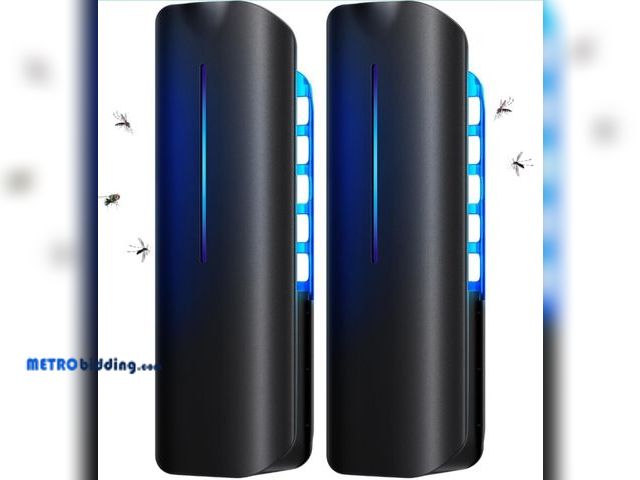 Lot 88-503471 - Fruit Fly Traps Indoor for Home: Plug in Mosquito Bug Zapper Gnat Moth Catcher with 9W Night UV Ligh...