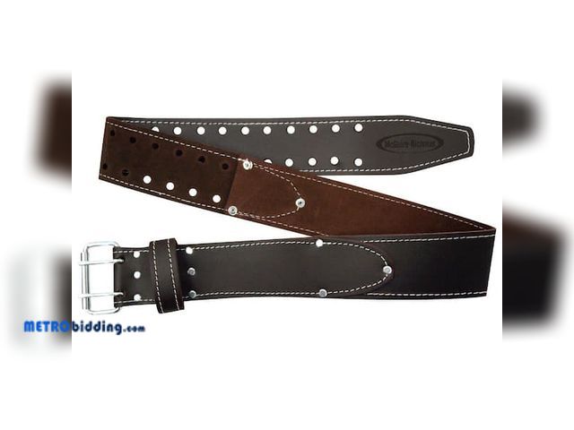 Lot 88-491758 - McGuire-Nicholas 2.5 in. Oil Tanned Leather Work Belt 1DM-605CC-3