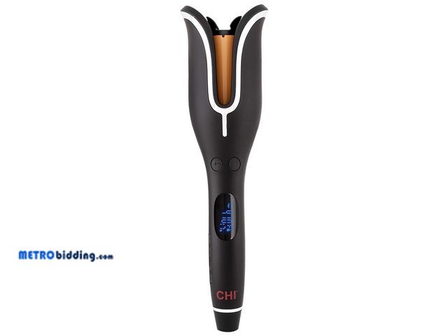 Lot 88-492696 - CHI Spin N Curl, Curling Iron For Healthy &amp; Shiny Effortless Curls &amp; Waves, Provides Preset ...