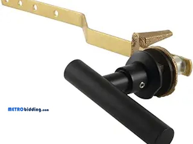 Lot 88-482935 - Kingston Brass KTCML0 Manhattan Front Mount Toilet Tank Lever, Matte Black 10.94 x 4.25 x 1.38